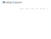 Tablet Screenshot of haverstockhealth.com